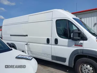 2018 Ram ProMaster Cargo with VIN 3C6URVJG9JE153637, listed as a IAAI auction lot 41877822 with 73,489 mi miles. Bid and sale history available at carsss.com. Image 14.