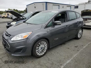 2017 Ford C-Max Energi SE with VIN 1FADP5EU2HL105998, listed as a Copart auction lot 62301574 with 101,358 mi miles and Salvage Title. Bid and sale history available at carsss.com. Image 1.