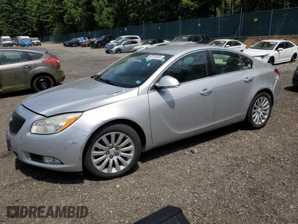 2012 Buick Regal with VIN 2G4GR5EK2C9117919, listed as a Copart auction lot 60761055 with 132,582 mi miles and Clean title. Bid and sale history available at DreamBid. Image 1.