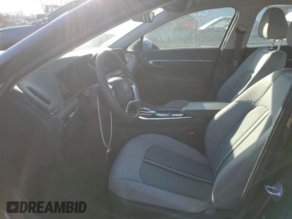 2020 Hyundai Sonata SEL z VIN 5NPEL4JA8LH054018, wystawiony jako Copart lot #46844565 z przebiegiem 44 712 mil mil oraz Szkoda całkowita • Salvage title. Historia ofert i sprzedaży dostępna na DreamBid. Obrazek 7.