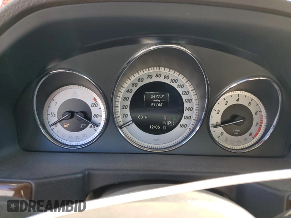 2014 Mercedes-Benz GLK 350 with VIN WDCGG8JB5EG224639, listed as a Copart auction lot 76940354 with 91,165 mi miles and Salvage Title. Bid and sale history available at DreamBid. Image 9.