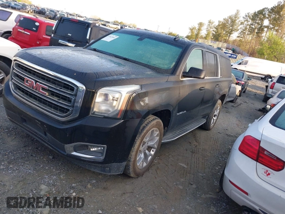 2016 GMC Yukon XL SLE with VIN 1GKS1FKC6GR140418, listed as a IAAI auction lot 41843064 with 155,472 mi miles. Bid and sale history available at carsss.com. Image 17.
