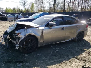 2019 Lexus IS 300 with VIN JTHC81D21K5037764, listed as a Copart auction lot 52334345 with 98,206 mi miles and Salvage title. Bid and sale history available at DreamBid. Image 1.