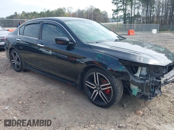 2016 Honda Accord Sport с VIN 1HGCR2F54GA209555, выставлен на аукционе IAAI как лот 41863092 с пробегом 219 154 миль миль и . История ставок и продаж доступна на DreamBid. Изображение 1.