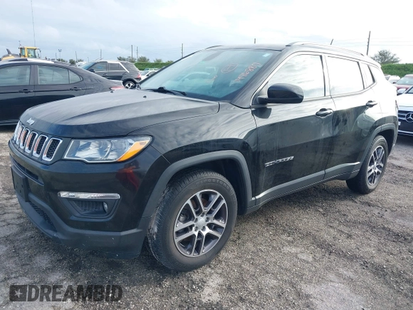 2019 Jeep Compass Latitude с VIN 3C4NJCBB2KT676877, выставлен на аукционе IAAI как лот 40476887 с пробегом Не указан миль и . История ставок и продаж доступна на DreamBid. Изображение 2.