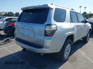 2023 Toyota 4Runner SR5 with VIN JTEMU5JR7P6192049, listed as a IAAI auction lot 42485032 with 20,549 mi miles and . Bid and sale history available at DreamBid. Image 4.