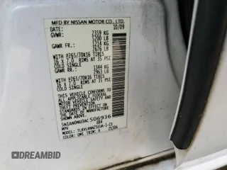 2010 Nissan Xterra S z VIN 5N1AN0NU3AC506936, wystawiony jako Copart lot #60480305 z przebiegiem 175 463 mil mil oraz Czysty tytuł • Clean title. Historia ofert i sprzedaży dostępna na DreamBid. Obrazek 13.