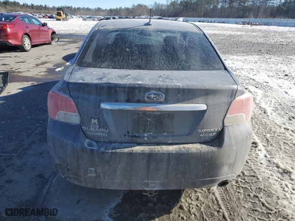 2012 Subaru Impreza Sedan 2.0i Limited with VIN JF1GJAK6XCH014650, listed as a Copart auction lot 43060195 with 0 mi miles and Salvage Title. Bid and sale history available at carsss.com. Image 6.