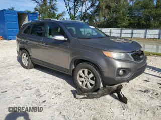 2012 Kia Sorento LX with VIN 5XYKT3A6XCG193485, listed as a Copart auction lot 80695053 with Not Provided miles and Salvage Title. Bid and sale history available at DreamBid. Image 4.
