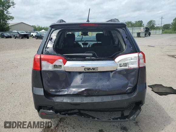 2013 GMC Terrain SLE with VIN 2GKALSEK0D6406556, listed as a Copart auction lot 60808895 with 169,175 mi miles and Salvage title. Bid and sale history available at DreamBid. Image 6.