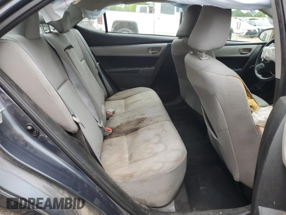 2016 Toyota Corolla L with VIN 5YFBURHE6GP413039, listed as a Copart auction lot 52572215 with 124,004 mi miles and Salvage title. Bid and sale history available at DreamBid. Image 11.