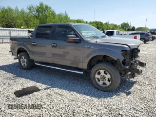 2013 Ford F-150 XL with VIN 1FTFW1EF6DKE27821, listed as a Copart auction lot 53462845 with 247,979 mi miles and Salvage title. Bid and sale history available at DreamBid. Image 4.
