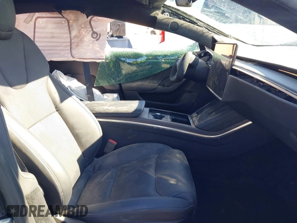 2022 Tesla Model S with VIN 5YJSA1E52NF476906, listed as a IAAI auction lot 41320074 with Not Provided miles and . Bid and sale history available at DreamBid. Image 5.