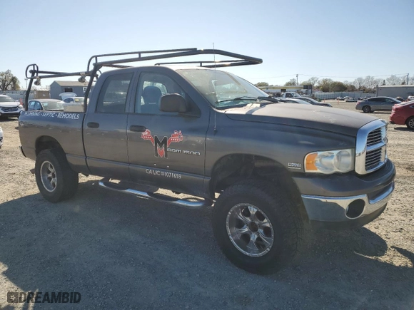 2003 Dodge Ram 1500 ST with VIN 1D7HU18D33J650840, listed as a Copart auction lot 48255225 with 0 mi miles and Clean Title. Bid and sale history available at carsss.com. Image 4.