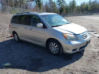 2008 Honda Odyssey EX-L with VIN 5FNRL38628B410157, listed as a IAAI auction lot 42072217 with 240,099 mi miles and . Bid and sale history available at DreamBid. Image 1.