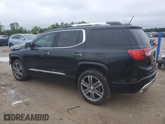 2019 GMC Acadia Denali with VIN 1GKKNPLS3KZ113623, listed as a Copart auction lot 53991825 with 35,524 mi miles and Salvage Title. Bid and sale history available at carsss.com. Image 2.