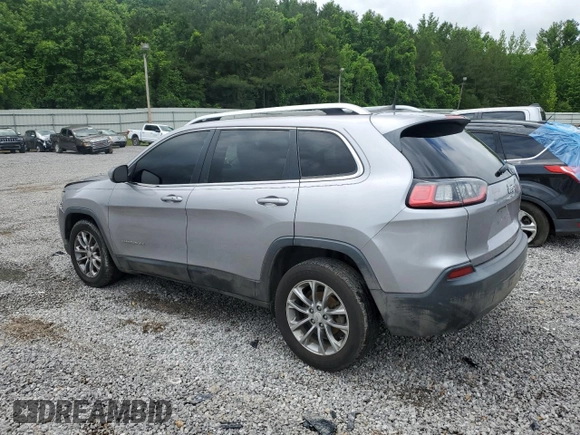 2019 Jeep Cherokee Latitude Plus with VIN 1C4PJLLB8KD176302, listed as a Copart auction lot 58181595 with 175,661 mi miles and Salvage title. Bid and sale history available at DreamBid. Image 2.