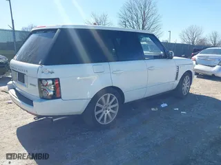 2012 Land Rover Range Rover SC with VIN SALMF1E44CA389041, listed as a IAAI auction lot 41825316 with 1 mi miles. Bid and sale history available at carsss.com. Image 4.