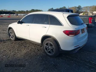 2022 Mercedes-Benz GLC with VIN W1N0G8DB9NG020664, listed as a IAAI auction lot 41816562 with 53,413 mi miles. Bid and sale history available at carsss.com. Image 3.