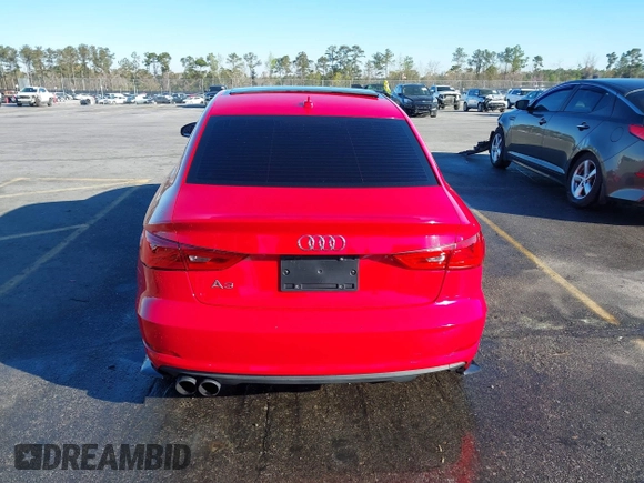 2015 Audi A3 1.8T Premium Plus with VIN WAUCCGFFXF1021950, listed as a IAAI auction lot 41850779 with 80,375 mi miles. Bid and sale history available at carsss.com. Image 15.