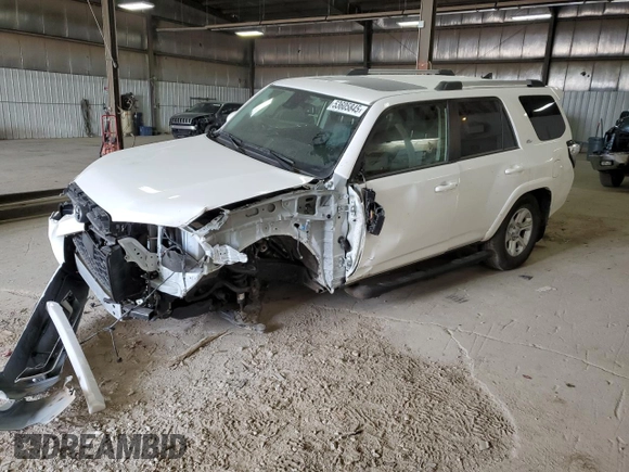 2022 Toyota 4Runner SR5 Premium with VIN JTENU5JRXN5979777, listed as a Copart auction lot 53605845 with 20,957 mi miles and Salvage title. Bid and sale history available at DreamBid. Image 1.