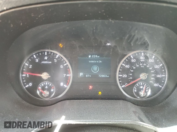 2022 Kia Telluride EX z VIN 5XYP3DHC2NG236212, wystawiony jako Copart lot #53648415 z przebiegiem 72 863 mil mil oraz Szkoda całkowita • Salvage title. Historia ofert i sprzedaży dostępna na DreamBid. Obrazek 9.