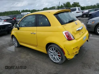 2016 FIAT 500 Sport z VIN 3C3CFFBRXGT155408, wystawiony jako Copart lot #53004854 z przebiegiem 35 188 mil mil oraz Szkoda całkowita • Salvage title. Historia ofert i sprzedaży dostępna na DreamBid. Obrazek 2.