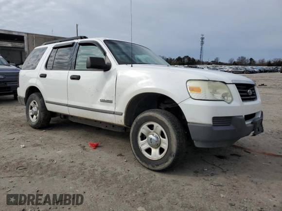 2006 Ford Explorer XLS with VIN 1FMEU62E46UB28972, listed as a Copart auction lot 43192195 with 227,573 mi miles and Salvage Title. Bid and sale history available at carsss.com. Image 4.