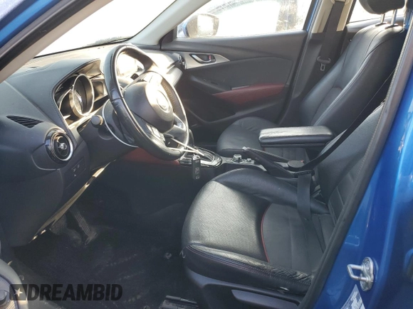 2016 Mazda CX-3 Grand Touring with VIN JM1DKBD79G0126026, listed as a Copart auction lot 46821275 with 113,442 mi miles and Salvage Title. Bid and sale history available at carsss.com. Image 7.