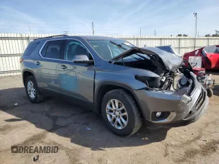 2019 Chevrolet Traverse LT Cloth with VIN 1GNEVGKWXKJ185096, listed as a Copart auction lot 45066784 with 0 mi miles. Bid and sale history available at carsss.com. Image 4.