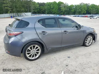 2012 Lexus CT 200h with VIN JTHKD5BH2C2052122, listed as a Copart auction lot 54566045 with 254,639 mi miles and Clean Title. Bid and sale history available at carsss.com. Image 3.
