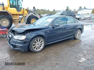 2014 Audi A4 Premium Plus with VIN WAUFFAFL7EN044343, listed as a IAAI auction lot 41636051 with 126,610 mi miles. Bid and sale history available at carsss.com. Image 17.