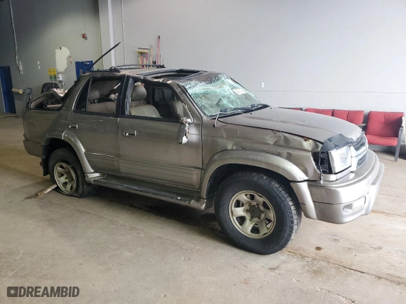 2001 Toyota 4Runner Limited with VIN JT3HN87R410346890, listed as a Copart auction lot 88403125 with 244,444 mi miles and Non Repairable. Bid and sale history available at carsss.com. Image 4.
