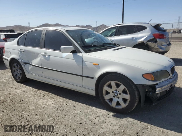2004 BMW 3 Series 325i with VIN WBAAZ33444KP86628, listed as a Copart auction lot 59494984 with 106,078 mi miles and Salvage Title. Bid and sale history available at carsss.com. Image 4.