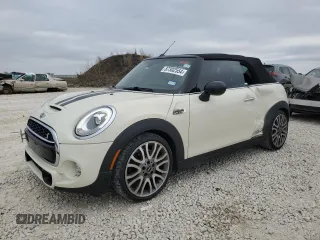 2017 MINI Convertible Cooper S with VIN WMWWG9C52H3C22972, listed as a Copart auction lot 87302554 with 83,123 mi miles and Salvage title. Bid and sale history available at DreamBid. Image 1.