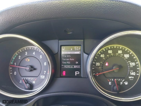 2011 Jeep Grand Cherokee Laredo with VIN 1J4RR4GG0BC656301, listed as a IAAI auction lot 41894106 with 95,293 mi miles. Bid and sale history available at carsss.com. Image 7.