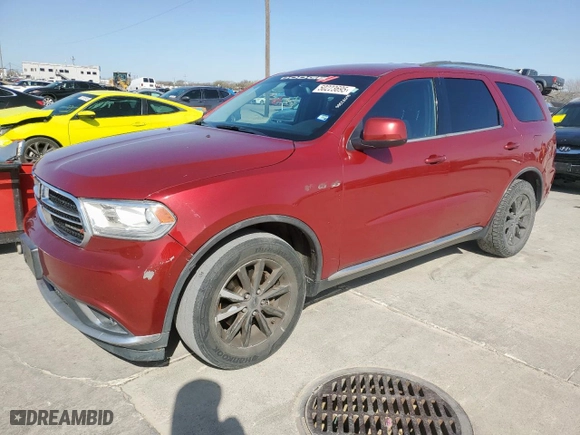 2014 Dodge Durango SXT with VIN 1C4RDHAG9EC454758, listed as a Copart auction lot 50223695 with 348,841 mi miles and Clean Title. Bid and sale history available at carsss.com. Image 1.