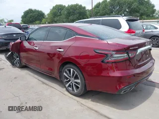 2020 Nissan Maxima SV with VIN 1N4AA6CV3LC386062, listed as a IAAI auction lot 42132959 with 40,098 mi miles and . Bid and sale history available at DreamBid. Image 3.