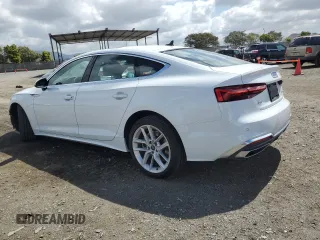 2023 Audi A5 Sportback S line Premium with VIN WAUDACF5XPA054054, listed as a Copart auction lot 48175464 with 7,783 mi miles. Bid and sale history available at carsss.com. Image 2.