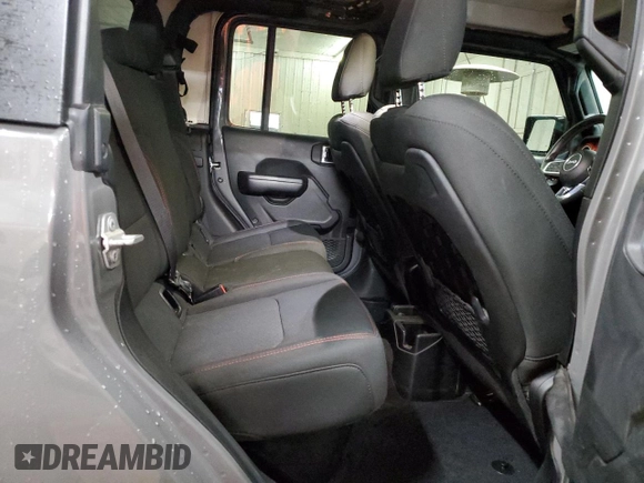 2021 Jeep Gladiator Rubicon с VIN 1C6JJTBM5ML541530, выставлен на аукционе Copart как лот 82661554 с пробегом 55 539 миль миль и Списание • Salvage title. История ставок и продаж доступна на DreamBid. Изображение 11.
