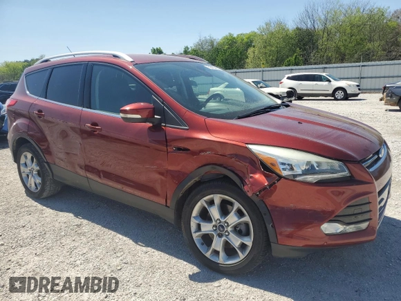 2016 Ford Escape Titanium z VIN 1FMCU9J99GUA91223, wystawiony jako Copart lot #54666545 z przebiegiem 109 684 mil mil oraz Szkoda całkowita • Salvage title. Historia ofert i sprzedaży dostępna na DreamBid. Obrazek 4.