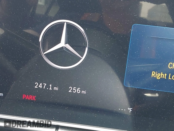2025 Mercedes-Benz C 300 with VIN W1KAF4GB7SR257114, listed as a IAAI auction lot 42444525 with 256 mi miles and . Bid and sale history available at DreamBid. Image 16.