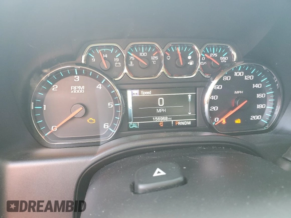 2016 Chevrolet Silverado 1500 LT with VIN 3GCUKREC4GG110641, listed as a Copart auction lot 52310425 with 156,968 mi miles and Salvage Title. Bid and sale history available at DreamBid. Image 9.