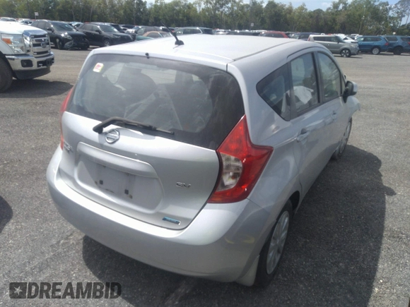2014 Nissan Note SV with VIN 3N1CE2CP7EL381183, listed as a IAAI auction lot 41585753 with 117,493 mi miles and . Bid and sale history available at DreamBid. Image 4.