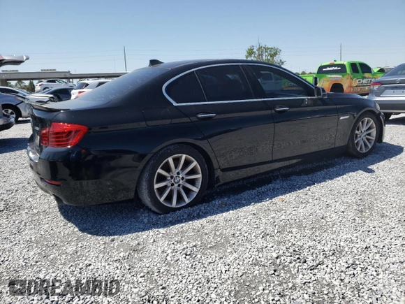 2015 BMW 5 Series 535i with VIN WBA5B1C55FD919164, listed as a Copart auction lot 49469685 with 117,610 mi miles and Clean Title. Bid and sale history available at carsss.com. Image 3.
