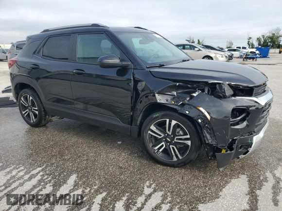 2023 Chevrolet TrailBlazer LT with VIN KL79MPSL3PB177309, listed as a Copart auction lot 69016104 with 36,867 mi miles and Non Repairable. Bid and sale history available at DreamBid. Image 4.