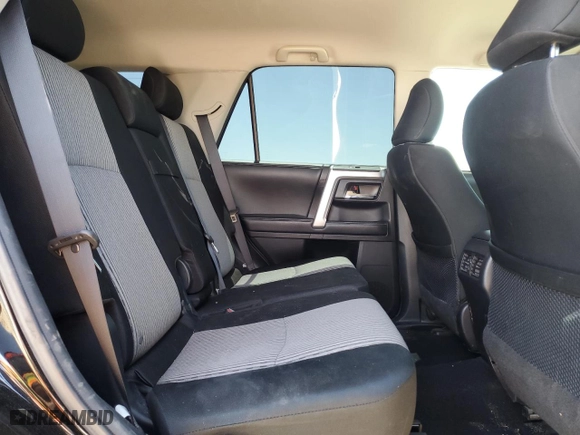 2017 Toyota 4Runner SR5 with VIN JTEBU5JRXH5459778, listed as a Copart auction lot 52144465 with 109,058 mi miles and Salvage Title. Bid and sale history available at carsss.com. Image 11.