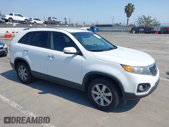 2013 Kia Sorento LX with VIN 5XYKT3A61DG317094, listed as a IAAI auction lot 42747947 with 235,917 mi miles and . Bid and sale history available at DreamBid. Image 1.