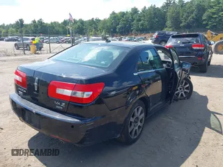 2008 Lincoln MKZ with VIN 3LNHM28T48R653634, listed as a IAAI auction lot 40198676 with 119,586 mi miles and . Bid and sale history available at carsss.com. Image 4.
