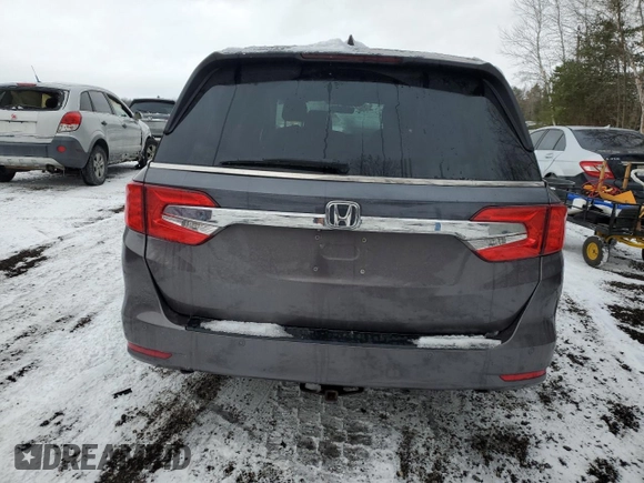 2018 Honda Odyssey EX-L z VIN 5FNRL6H66JB502556, wystawiony jako Copart lot #81995684 z przebiegiem 199 440 mil mil oraz Nie do naprawy • Non repairable. Historia ofert i sprzedaży dostępna na DreamBid. Obrazek 6.